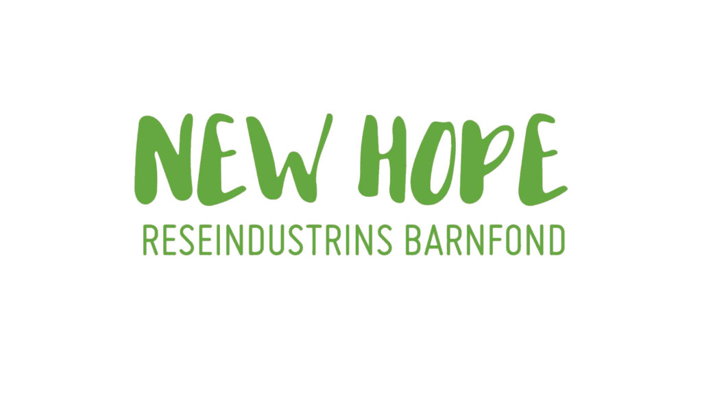 Logo for New Hope – reiselivsbransjens barnefond